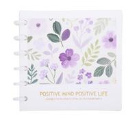 SOIMISS Square Blank Notepad Spiral Journal with Smooth Writing Paper, 6.5 Inch Refillable Memo Pad for Office and Travel Use, Versatile Organisation with Blank Pages for Artists