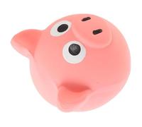 SOIMISS Squeaky Pig Head Dog for Chewers, Natural Latex Pink | Lightweight Chew Design, Supports Teething and Play, for Puppies, Large Dogs, Outdoor Training Rewards