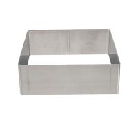 SOIMISS Stainless Steel Cake Ring 6 Inch Baking Mold for Mousse Cakes Pastries Cheesecake Layered Desserts Reusable Non-Stick