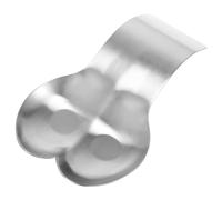 SOIMISS Stainless Steel Double Spoon Rest Large Arc Design Utensil Holder Rack for Kitchen Cutlery Practical Cooking Spoon Shelf Organizer to Keep Counter Clean and Tidy