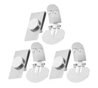 SOIMISS Stainless Steel Invisible Magnetic Tie Clip Necktie Holder 3 Pairs Gentle on Fabric with Automatic Positioning for Men Office Wedding Attire