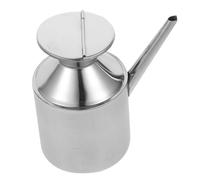 SOIMISS Stainless Steel Oil Dispenser Bottle Multi Function Sauce Container for Oil Vinegar Soy Sauce No Drip Pouring Kitchen Storage Suitable for Home Restaurant Use