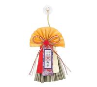 SOIMISS Straw Ornament Portable and Stands Steadily Japanese Style for Restaurant Decor New Year Lovely Elegant Craft Decoration for Happy Year Party and Front Door