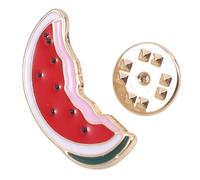 SOIMISS Stylish Watermelon Brooch Pin for Women Creative Fruit-shaped Scarf Clip Versatile Lapel Accessory for Shawls Shirts and Clothing Cute Summer Jewelry