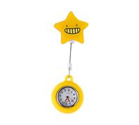 SOIMISS Telescopic Nurse Watch Cartoon Design Portable Pocket Watch for Nurses and Doctors for Students and Healthcare Professionals
