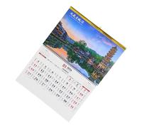 SOIMISS Thick Paper Monthly Planner for Home Office Decoration Easy Navigation Year Round Memories