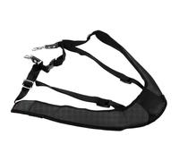 SOIMISS Thickened African Drum Strap for Djembe - Adjustable Waist Shoulder Belt with High-Density Sponge Padding and Air Mesh Backing, Non-Slip Design for Stage Performance