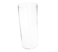 SOIMISS Thickened Clear Glass Cylinder Vase Multipurpose Floral Decor for Weddings and Home Sturdy Transparent Flower Container for Living Room and Floor Display Modern Simple Design