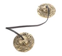 SOIMISS Tingsha Cymbals Bells for Meditation Percussion Gong Healing Chime Bells for Mindfulness Practices Elegant Design User Friendly Sound Therapy Instrument