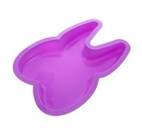 SOIMISS Tooth Pattern Silicone Cake Mold Rabbit Ear Shape Baking Mould for Oven and Refrigerator Use Creative Home Bakeware for Desserts and Festive Gatherings Random Color Random Color