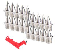 SOIMISS Track Shoe Spikes Slip with Wrench for Enhanced Field and Cross Country Competitions for Track Sprints and Outdoor Sports Activities