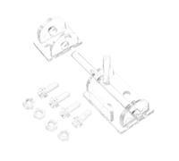 SOIMISS Transparent Acrylic Door Bolt Lock Hasp Self Adhesive Security Device for Home Doors Windows Durable Easy Installation Invisible Design for Enhanced Aesthetics for Apartments
