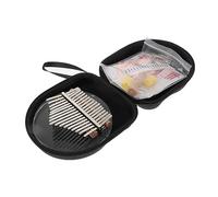 SOIMISS Transparent Note Acrylic Thumb Piano Portable Kalimba with Curved Design for Comfortable Play Natural Melodious Sound Beginner Instrument and Music Gift