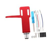 SOIMISS Turntable Headshell Mount with Red Wiring Durable Phonograph Cartridge Connector for Enhanced Audio Easy Installation Compatible with Various Record Players