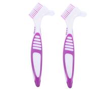 SOIMISS Turtle Cleaning Brush 2pcs Double-head Mini Brush for Tortoise Soil Turtle Shell Mud Remover