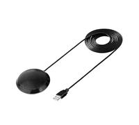 SOIMISS USB Condenser Microphone for Laptop with Omnidirectional Pickup Plug and Play No Driver Needed Long USB Cable for Conference Calls Game Chat Live Recording and Video Meetings