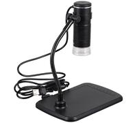 SOIMISS USB Digital Microscope Portable Electronic Phone Magnifier Cellphone Microscope with HD Lens for Biological Research and Mobile Use