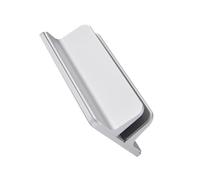 SOIMISS Vertical Laptop Stand Adjustable Notebook Holder Desk Organizer for Space Saving and Ergonomic Computer Storage Compatible with Macbook Surface Silver