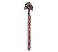 SOIMISS Vintage Metal Ruler Bookmark Dual Functionality, Zinc Alloy Straight Edge Ruler and Artistic Butterfly Ginkgo Leaf Design, for Book Lovers and Reading Enthusiasts