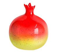 SOIMISS Vintage Porcelain Pomegranate Vase Ceramic Hydroponic Flower Pot for Desktop Decoration Creative Retro Table Centerpiece Symbolizing Prosperity and Luck Large Suitable for Home and