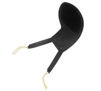 SOIMISS Violin Shoulder Pad Lychee Texture 2-in-1 Chin Rest Cushion for Children and Adults Adjustable Music Instrument Shoulder Rest