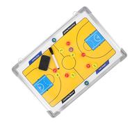 SOIMISS Wall-mount Basketball Strategy Board with Sandtextured Surface Smooth Erasable Marker Board for Coaching Team Game Planning and Communication