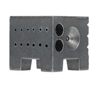 SOIMISS Watch Dapping Block Iron Forming Block Holder Square Anvil for Jewelry Repair by Professional Jewelers
