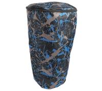 SOIMISS Waterproof African Drum Bag Oxford Cloth Compact Carrying Case with Breathable Design and Shoulder Strap for Music Events Camouflage Blue