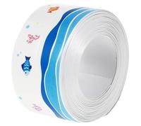 SOIMISS Waterproof Protection Tape Pvc Caulk Strip Sealing Adhesive Self Adhesive, Easy to Install Caulk Tape Providing Sturdy Sealant for Toilet and Bedroom Use