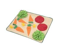 SOIMISS Wear Resistant Decorative Snuffle Mat for Puppies Comfortable Polar Fleece Feeding Mat Enrichment to Exercise Sense of Smell and Prevent Obesity for Pet Health
