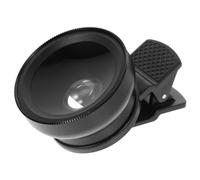 SOIMISS Wide Angle and Macro Phone Lens with Clip Dual Use Lens for Smartphones and Tablets UV Protection Durable Design Convenient Clip Functionality