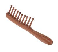 SOIMISS Wide Tooth Scalp Massager Comb with Heat Therapy Anti-Static Hair Care Tool for Relaxation and Healthy Growth Multi-Mode Massage for Stress Relief at Home Work