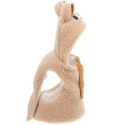 SOIMISS Winter Parrot Flight Suit Bird Outfit Warm Bird Cosplay Clothes Bear Shape Small Animal Apparel Photo Prop Parrot Costume Clothes Cockatiel Costume