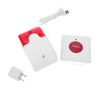 SOIMISS Wireless Emergency Call Button for Disabled and Elderly Bathroom SOS Alarm Independent Alert Bell, Fall Alert Device and Help Button for Seniors and Patients in Home or Hospital