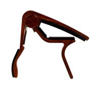 SOIMISS Wood Grain Capo for Guitar Tuners Key Trigger Capo Aluminium Alloy Material for Folk Classical and Electric Guitar Playing