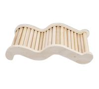 SOIMISS Wood Ladder Chinchilla Climbing Chinchilla Training Ladder Safe to Bite Keeps Pets Busy Playing Suitable for Pet Cage Decoration Random Color