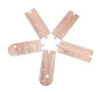 SOIMISS Wood Star Shapes Growth Chart Nursery Wall Hanging Height Wall Ruler with Charming Design Safe for Children Kids Measuring Chart to Record Child's Growth