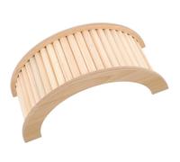 SOIMISS Wooden Climbing Bridge Hamster Training Ladder Guinea Pig Bridge Ramp for Small Pets like Gerbils Chinchillas Rabbits to Climb and Play in Cage