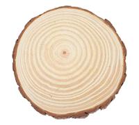 SOIMISS Wooden Garden Stepping Stones Outdoor 26-28Cm X 2Cm Lawn Decor Wood Stepping Blocks for Pathway Patio Yard Landscaping