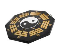 SOIMISS Wooden Hanging Bagua Pendant Eight Diagrams Wall Decoration for Home Indoor Feng Shui Balance Symbol Wood Material Intricate Craftsmanship for Living Bedroom Office