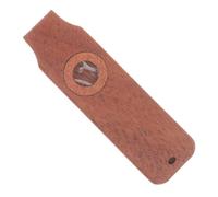 SOIMISS Wooden Kazoo Musical Instrument Lightweight Accompaniment for Musical Instruments Brown Gift for Children Birthday Party