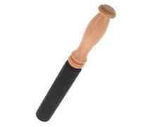 SOIMISS Wooden Mallet Striker for Tibetan Singing Bowls Pu Wrapped Percussion Stick Sound Bowl Accessories for Yoga Meditation Practices