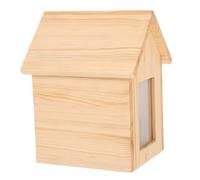 SOIMISS Wooden Pet Urn Portable Dog Ash Storage Box Lightweight Memorial Keepsake for Dogs Cats Cremation Ashes Preservation