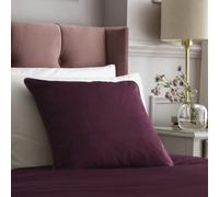 Soiree Melanie Berry Cushion Cover, 43 x 43cm, Polyester, Piping Trim