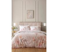 Soiree 'Mia Floral Blooms' 100% Cotton Duvet Cover Set in Natural | Size: Double Soiree Natural Double