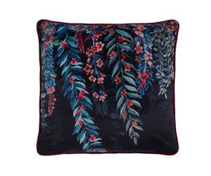 Soirée Tessa Super Soft Navy Velvet Filled Cushion