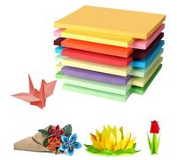 Soitzhoc 200 Sheets A4 Coloured Paper, 70gsm, 20 Vibrant Colors, Smooth, Multicolor, Rectangular, Crafting, Drawing, Writing, Printing, Origami