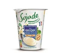 Sojade Organic Greek Style Vanilla Soya Yoghurt Alternative 400g