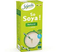 Sojade Organic Unsweetened Soya Milk 1 Litre (Pack of 6)