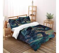 SOJFGSNAJ Astronaut Duvet Cover Sets Totem Ultrasoft Hypoallergenic Reversible Duvet Covers Bedding Set With Zipper Closure King（220x240cm）